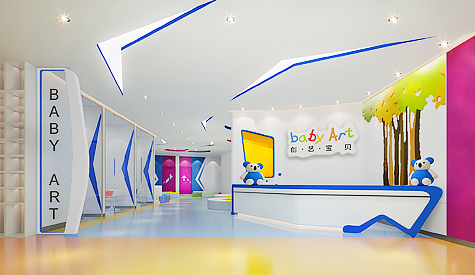 佛山创艺废物早教装修设计