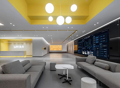 深度毗连消耗者和品牌的办公室装修设计空间是怎样打造的——认养一头牛